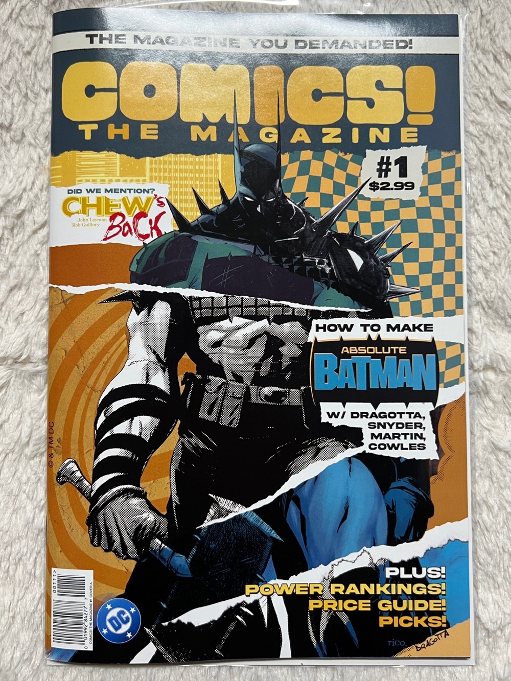 Comics The Magazine #1 Dragotta Batman Cover
